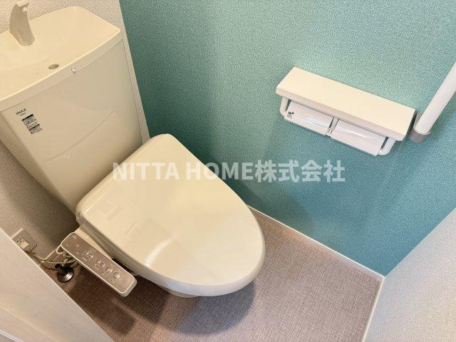 クレール丹波Ⅰのトイレ|温水洗浄付きのトイレになります◎