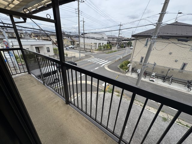 コーポ仙元のバルコニー