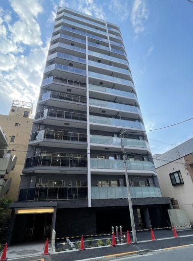 クレヴィアリグゼ蒲田西の外観|2026年6月築　RC鉄筋コンクリート造地上15階建て総戸数56戸
NURO光インターネット無料ペット可　東京都大田区東矢口3丁目　JR京浜東北線蒲田駅徒歩8分