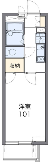 【間取り】 | レオパレスゴリオン | 画像2