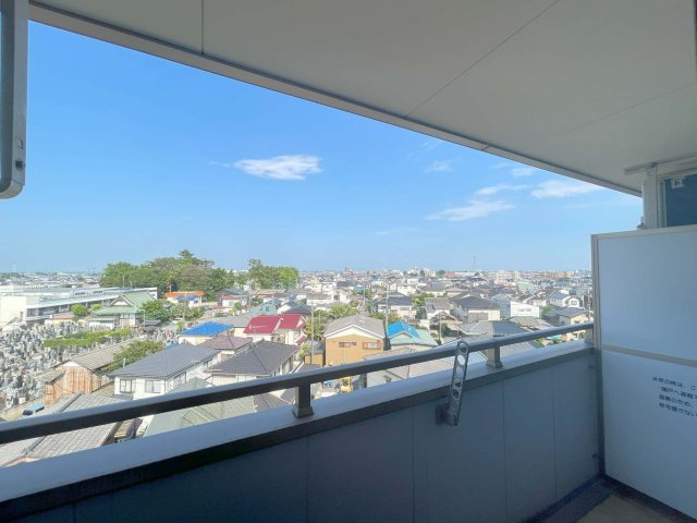 パルジェ春日部の展望|※同タイプ・別室の写真となります。