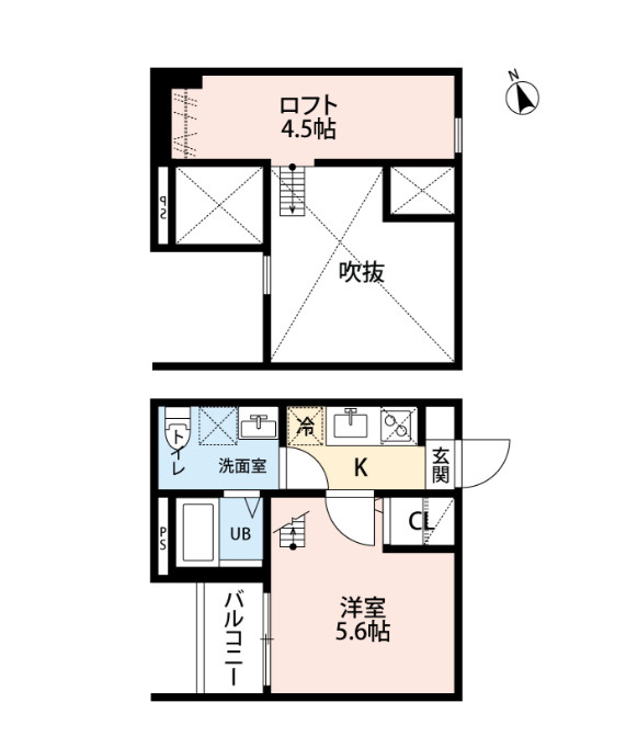 エスポワール BeBeの間取り