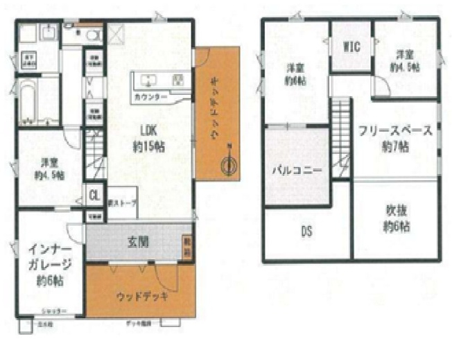 【間取り】 | 間取りは3SLDKになります。