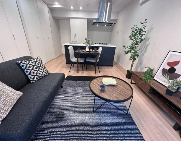 サンクタス三軒茶屋タイムズヴィレッジの居間・リビング|サンクタス三軒茶屋タイムズヴィレッジ：約１１．６帖のリビングです！