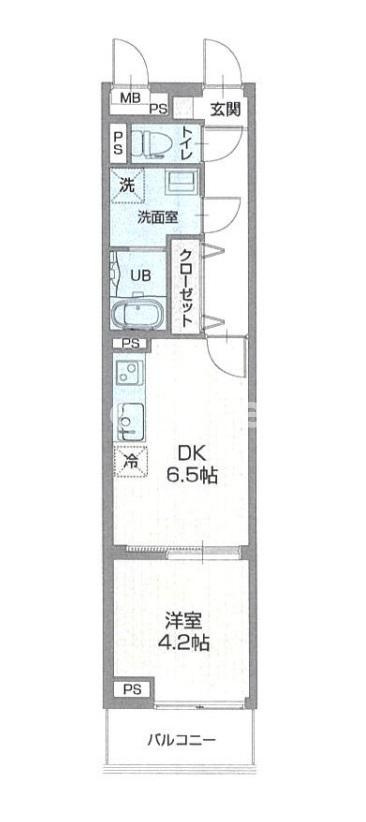 プレジデントガーデンDの間取り