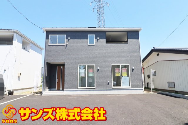 郡山市大槻町字針生金畑　　　３号棟　　　柴宮小学校、郡山第１中学区の外観|南側から見た外観♪