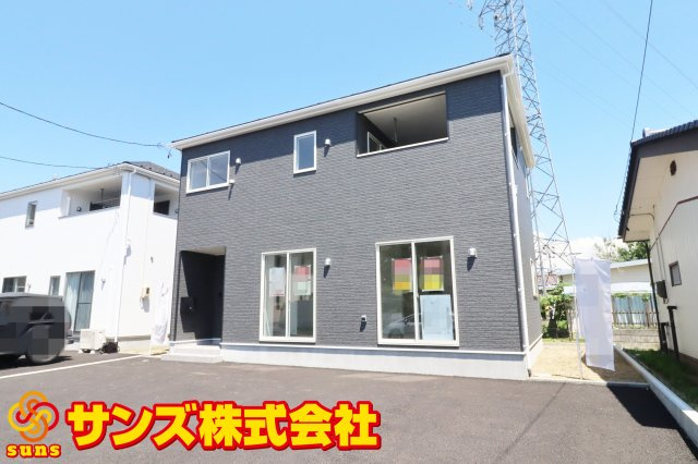 郡山市大槻町字針生金畑　　　３号棟　　　柴宮小学校、郡山第１中学区の外観|南東側から見た外観