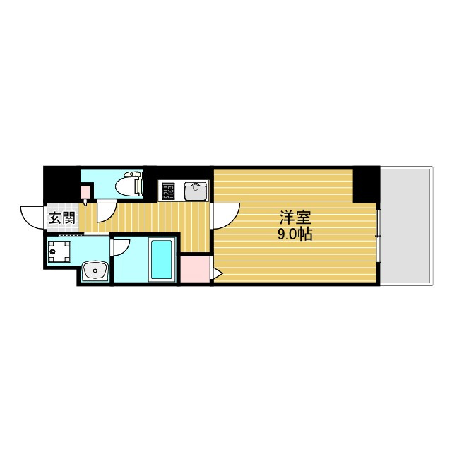 SK江坂の間取り