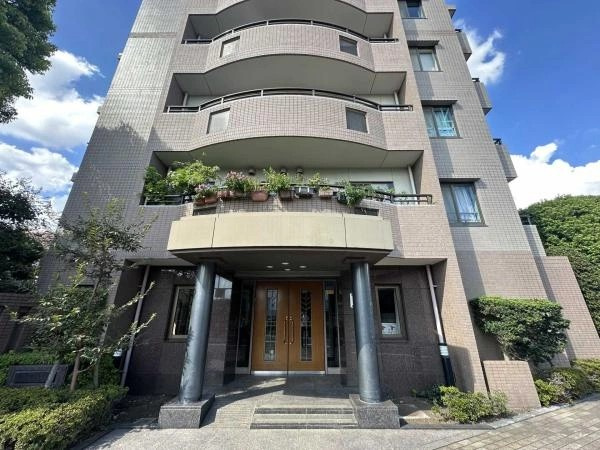 桜上水ハイムの外観|ペット飼育可能な新耐震基準マンション、桜上水ハイムは即日現地案内可能となっておりますので、お気軽にお問い合わせください！