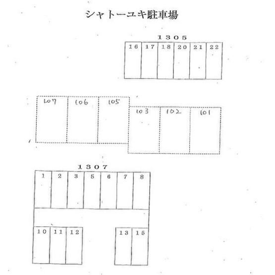 【区画図】 | シャトーユキ