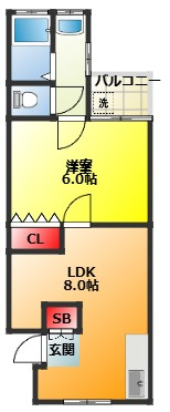 【間取り】 | シンコウテラスアイカワ