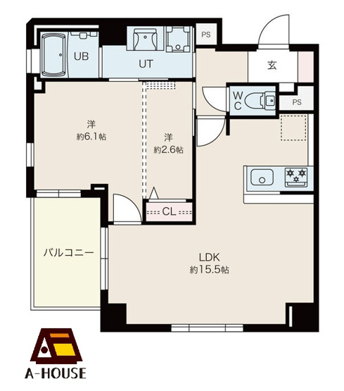 【間取り】 | ブルーノ北畠