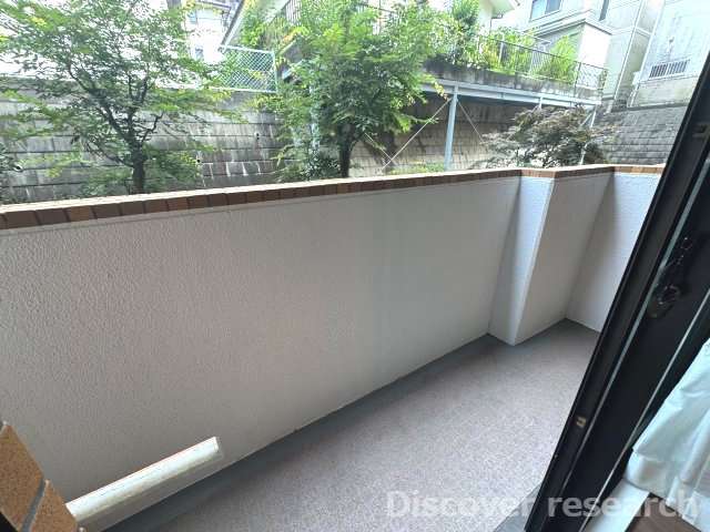 ライオンズマンション多摩永山のバルコニー