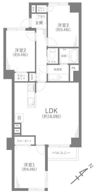 立川市富士見町１丁目の中古マンション