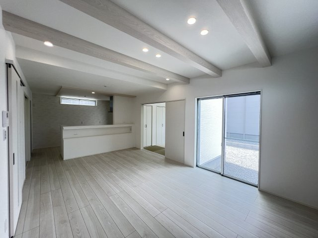 葛城市笛堂 全4区画 1号地の居間・リビング