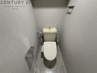 清潔感のあるトイレです