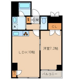 【間取り】 | ＡＲＴＥＲＥ東日本橋 | 間取りです。