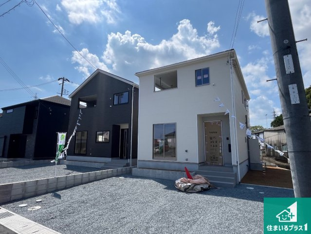 揖保郡太子町鵤　第7期　新築一戸建ての外観|現在の進捗状況です！順調に作業進行中、完成が待ち遠しいです！詳細の間取り等、お気軽にお問い合わせください！