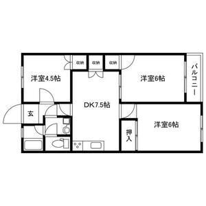 カンパーナ城の東の間取り