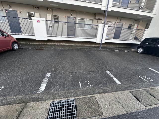 カンパーナ城の東の駐車場