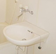 ドミール秀和の洗面所