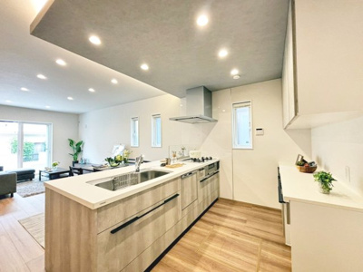 【キッチン】 | 福田　新築分譲住宅　全５区画