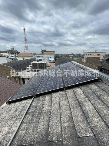 末広町中古戸建の発電・温水設備|ソーラーパネルで省エネ！