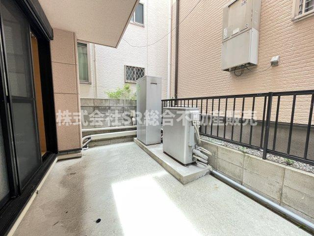 末広町中古戸建の庭|1Fに庭スペースがあり家庭菜園等も楽しめます！