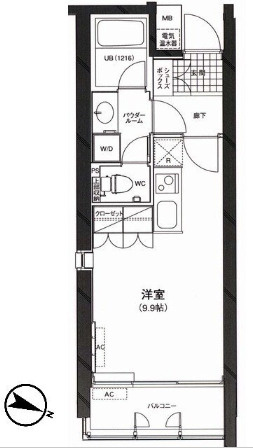 カーサ・デル・ソル小石川の間取り