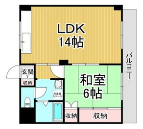 聖隆エレガントハイツの間取り