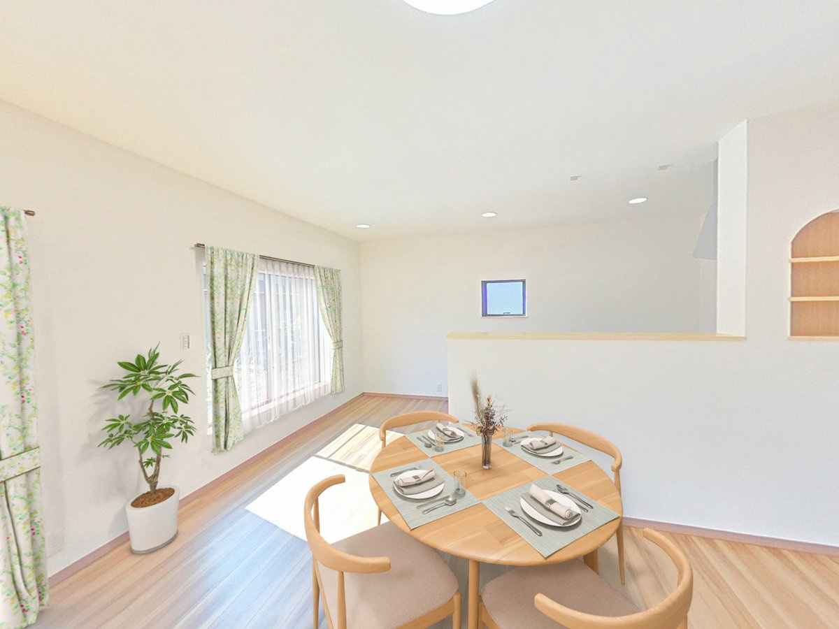 柏崎市荒浜１丁目　戸建てのその他|CG合成で家具を配置したイメージです。
