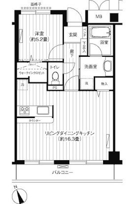新御茶ノ水アーバントリニティの間取り
