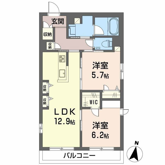 【間取り】 | パラッツォグロリオーサⅢ
