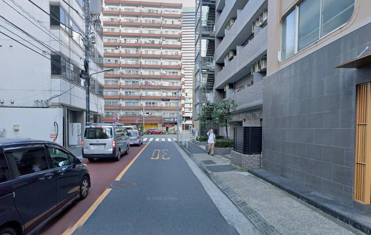 港区三田２丁目の事務所の周辺