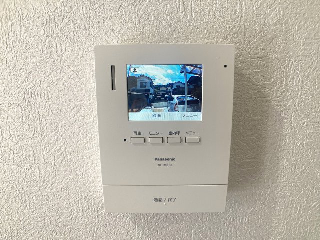 Cozy唐櫃Ⅳのセキュリティ|録画機能付きモニターフォンで顔が分かり安心です