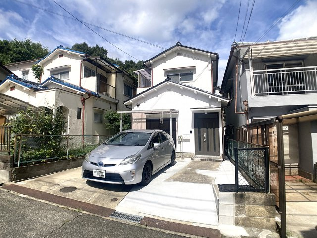 Cozy唐櫃Ⅳの外観|閑静な住環境の一戸建て募集中、車2台停めれます