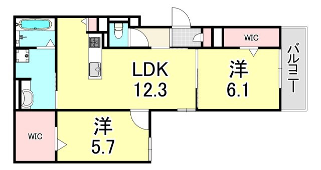 Cocooniaの間取り