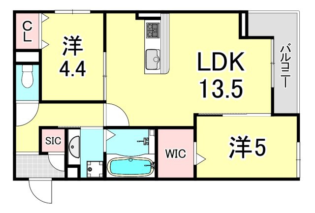 Cocooniaの間取り