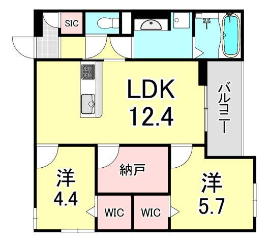 Cocooniaの間取り
