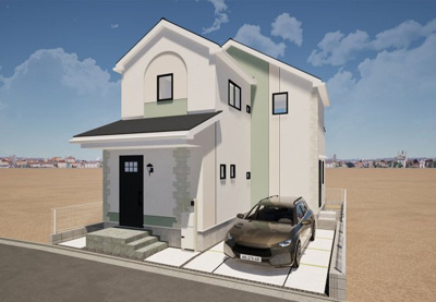 【外観パース】 | 戸建て