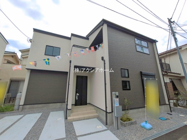 所沢市下安松・全1棟　新築一戸建　～LDK16帖～の外観