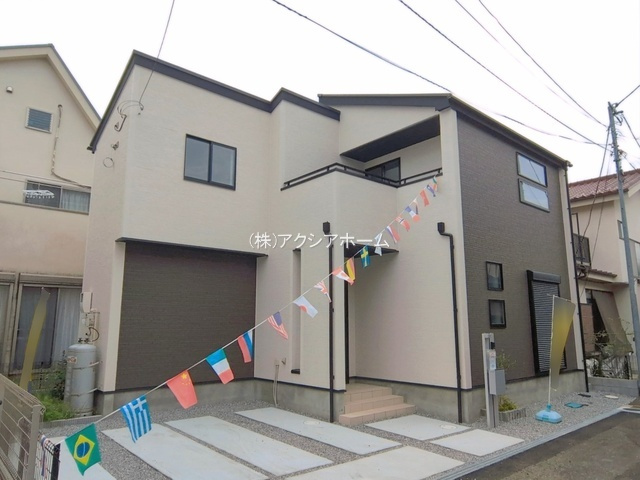 所沢市下安松・全1棟　新築一戸建　～LDK16帖～の外観