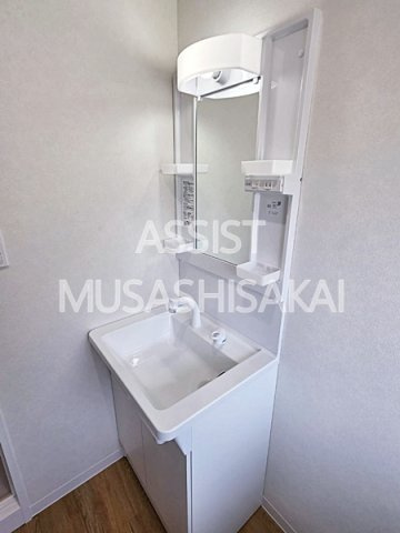 第一下田ハイツの洗面所