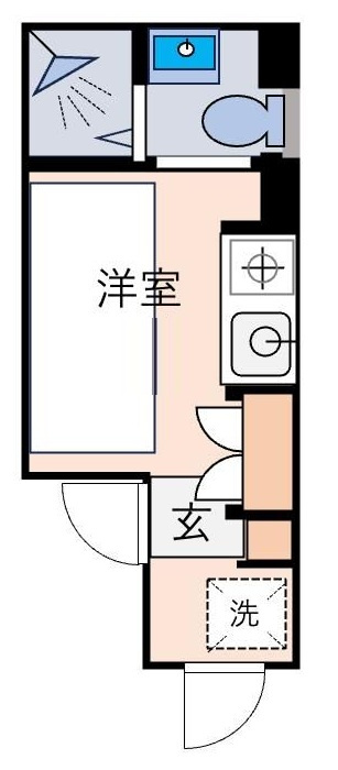 ＲＰレジデンス早稲田の間取り|間取りです。