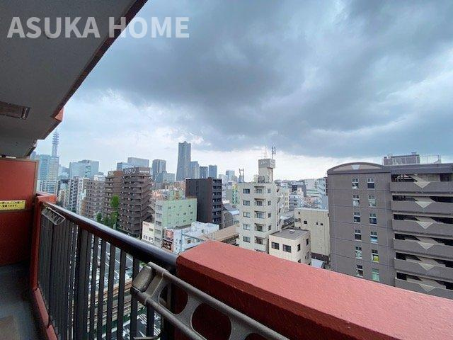 ライオンズマンション戸部の展望|天気の良くない日の写真ですが、天気の良い日に、街を一望する開放的な眺望をぜひ実際にご覧になって下さい。