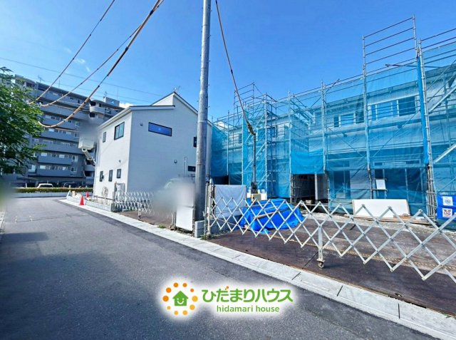 宮代町川端　新築一戸建て　04　リーブルガーデンの前面道路含む現地写真|2026/08/10　撮影
