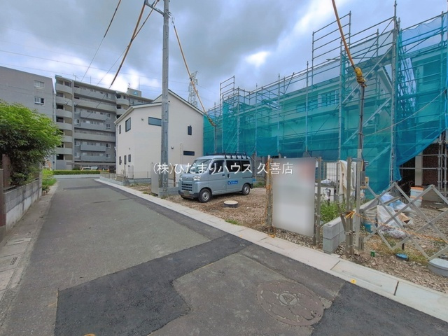 宮代町川端　新築一戸建て　04　リーブルガーデンの前面道路含む現地写真|2026/09/01　撮影