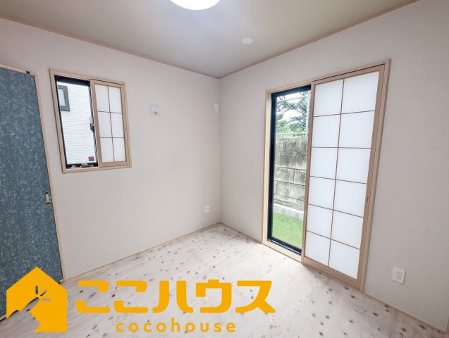 豊見城市金良III　新築戸建て　全10棟　G号棟の和室|和室4.5畳
