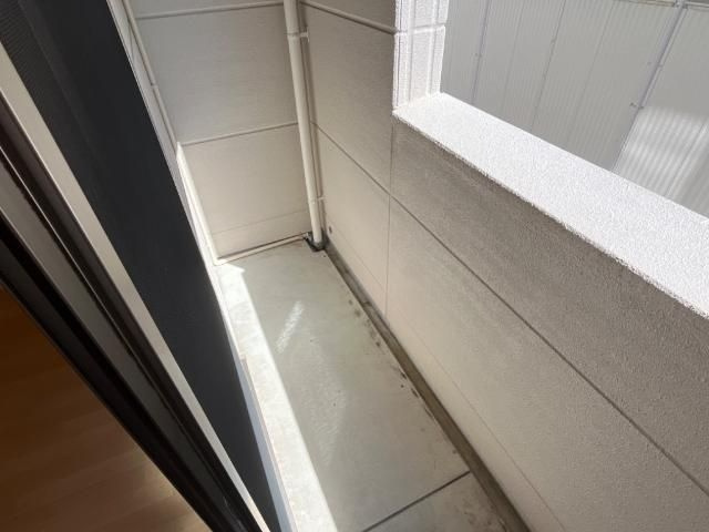 ヴィラ田中Cのバルコニー