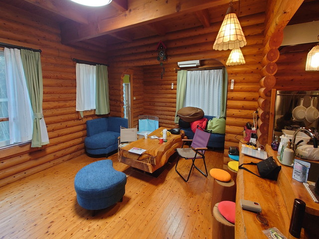 湯布院町川北の居間・リビング